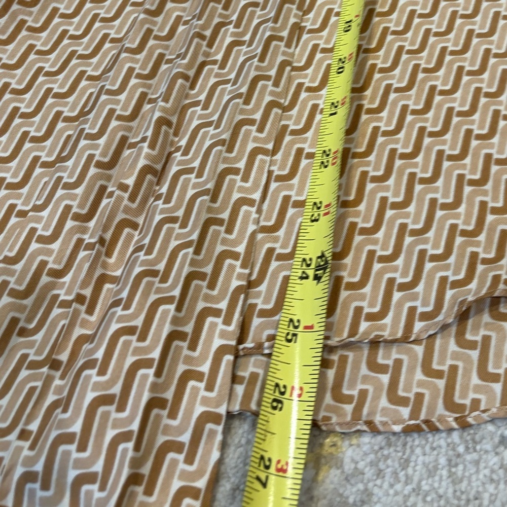 Joie Joslin Silk Printed Blouse in Oak - Picture 12 of 12